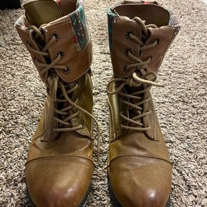 Foldable Combat Boots